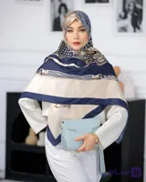 روسری نخی طرح آرت کد 1