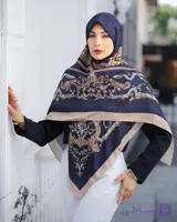 روسری نخی طرح آرت کد 13