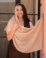 شال نخی مدل آناهیتا پنککی