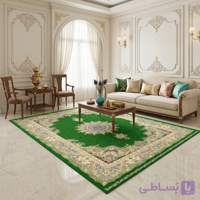 فرش ابریشم کد 16002
