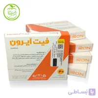 قرص فیت آیرون نیاک | مکمل آهن گیاهی بدون عوارض گوارشی | درمان کم خونی