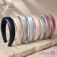 تل سر ابری پاپیونی با روکش ساتن