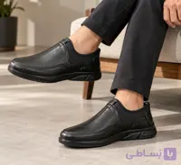 کفش مردانه چرم طبیعی مدل لیو – راحتی و اصالت در استایل روزمره