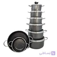 سرویس قابلمه 14 پارچه گرانیتی آپادانا