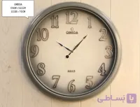 ساعت دیواری اومگا مدل لاتین کد 5222