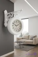 ساعت دیواری دوطرفه مدل آرکا
