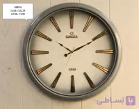ساعت دیواری اومگا مدل خطی کد 5223