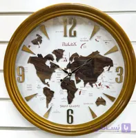 ساعت دیواری رولکس کد وی 11 نقشه جهان + خرید قسطی