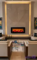 شومینه برقی الیسان سایز 50*120 باهیزم4 بعدی