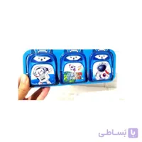 جامدادی فلزی برجسته طرح فضانورد دو طبقه (دارای جدول ضرب – وارداتی) کد3