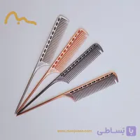 شانه دم باریک تمام فلزی GAMAY (BARBER SHOP)