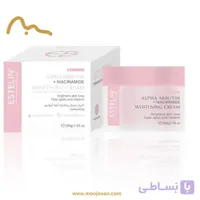 کرم مرطوب‌کننده نیاسینامید و آلفا آربوتین استلین