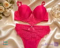 ست شورت و سوتین زنانه گیپوری مجلسی کاپ B