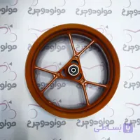 رینگ چرخ جلو طرح آیروکس دیسکی نارنجی