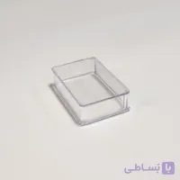 ظرف کریستالی مستطیلی زعفران 4 (3 گرم سرگل)