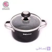 قابلمه کاج سایز 16 مدل مایلستون گرانیتی