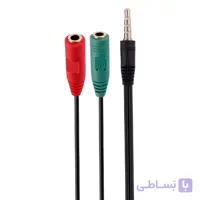 کابل 1 به 2 هدفون Venous PV-K996 20cm - فروشگاهmsiایران