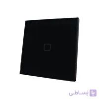 کلید لمسی تبدیل شیشه مشکی