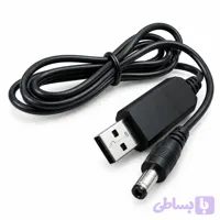 کابل تبدیل ولتاژ USB به 9V DC پایه آداپتوری