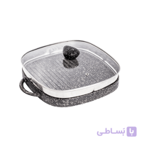 تابه گریل چدن نالینو مدل Lorenza سایز 28 (بدون درب)