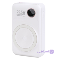 پاوربانک امگا OMEGA مدل PB2002 ظرفیت ۲۰۰۰۰ قابلیت شارژ وایرلس