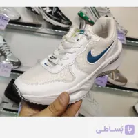 کفش اسپرت نایک لژدار سفید سورمهای زنانه و دخترانه مدل پیادهروی و طبیعتگردی