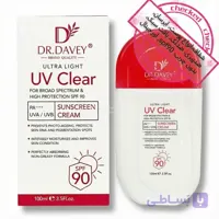 ضد آفتاب دکتر داوی Dr.Davey مدل UV Clear 90 SPF حجم 100ml