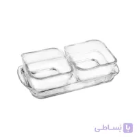 اردوخوری بلور کاوه مدل باروک 2 خانه