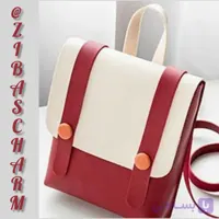 کیف کوله مدرسه چرم طبیعی دست دوز - A30