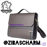 کیف اداری چرم طبیعی دست دوز - A54