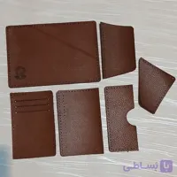 جاکارتی چرم برش خورده پک چهار تایی - A73