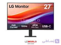 مانیتور ال جی مدل 27U421A-B سایز 27 اینچ