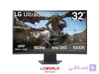 مانیتور گیمینگ ال جی UltraGear مدل 32GS60QC-B سایز 32 اینچ
