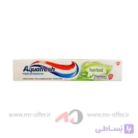 خمیر دندان آکوا فرش مدل Herbal حجم 75 میلی لیتر