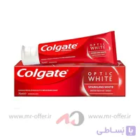 خمیر دندان اپتیک وایت کلگیت مدل Sparkling White حجم 75 میلی لیتر