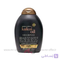 شامپو مو اوجی ایکس مدل Kukui Oil حجم 385 میلی لیتر