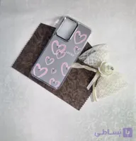 قاب آیینه ای طرحدار نگین پلاتینی سامسونگ گلکسی a26/a17