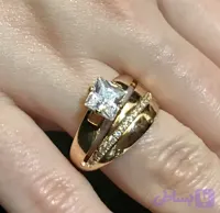 انگشتر ژوپینگ طرح حلقه نگین‌دار