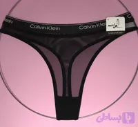 شورت توری زنبوری ریز اسپورت کلوین مشکی