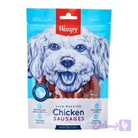تشویقی سگ ون پی مدل CHICKEN SAUSAGES وزن 100 گرم