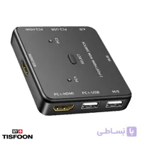 سوییچ KVM HDMI دو پورت وی نت مدل V-SWKHM4K2