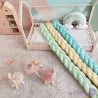 گارد تخت کودک گیس بافت مخمل عرض ۲۰ سانتیمتر سایزهای مختلف