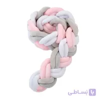 گارد تخت کودک ۲متری مدل ۳رشته (سفید،صورتی)