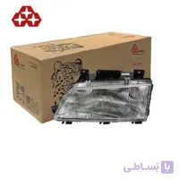 چراغ جلو پژو 405 جمع ساز چپ با لنز شیشه