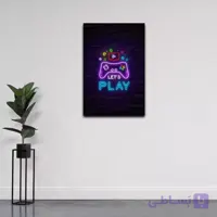 تابلو شاسی مدل گیمینگ طرح نئون کد 58