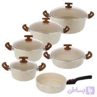 سرویس قابلمه 11 پارچه PMT مدل السا (کد کالا : 00549399)
