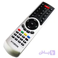 کنترل گیرنده دیجیتال ایکس ویژن فلش دار دکمه SLEEP دار Xvision