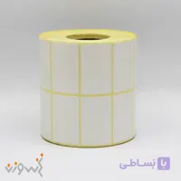 لیبل کاغذی دو ردیف 50*25 4000 عددی