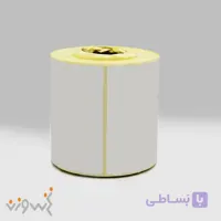لیبل کاغذی تک ردیف 100*100 500 عددی
