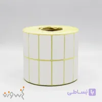 لیبل کاغذی دو ردیف 40*20 4000 عددی